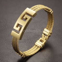 Klassisches Herrenarmband Aus Titan C760
