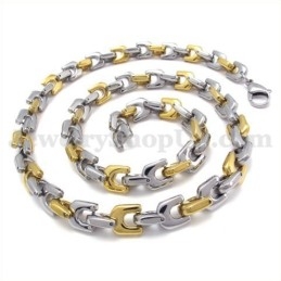 Mode Gold Herren Titan Halskette Kette