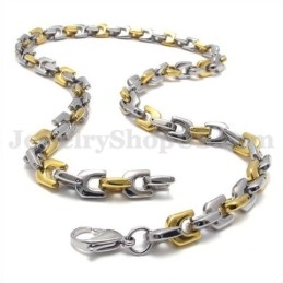 Mode Gold Herren Titan Halskette Kette
