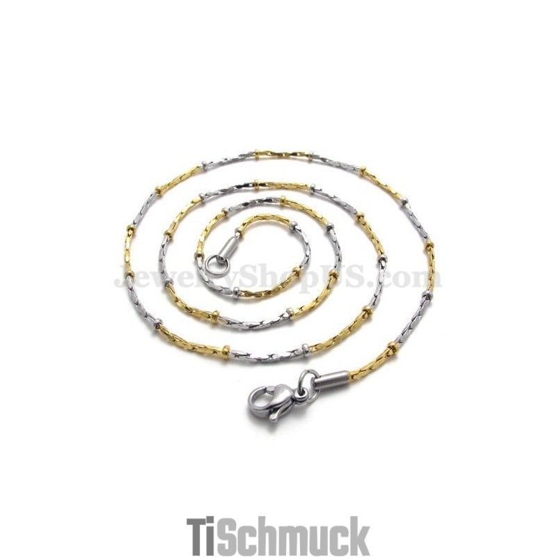 Mode Gold Titan Halskette Kette