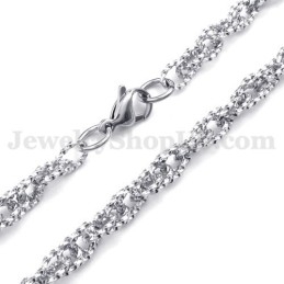 Neue Stil Silber Herren Titan Halskette Kette