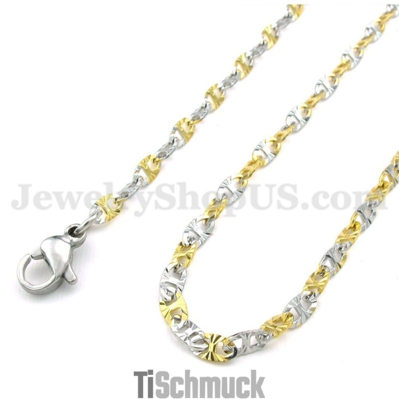 Mode Titan Halskette Kette