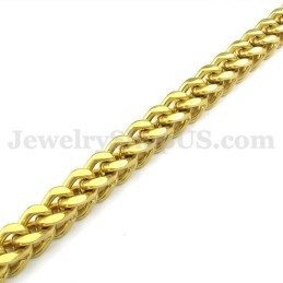 Heißer Verkauf Gold Herren Titan Halskette Kette