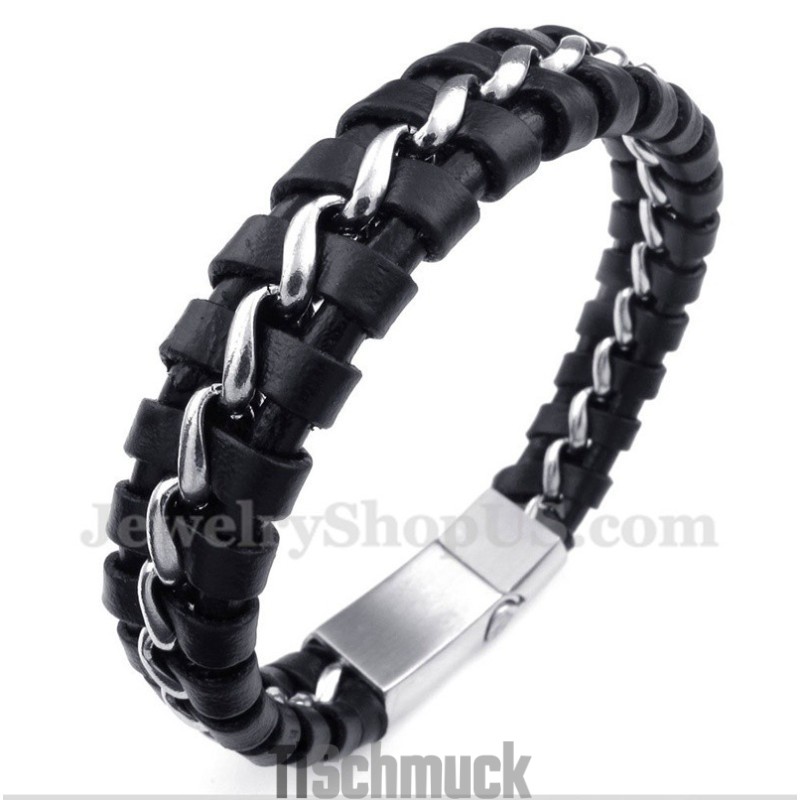 Herren Titan Lederarmband