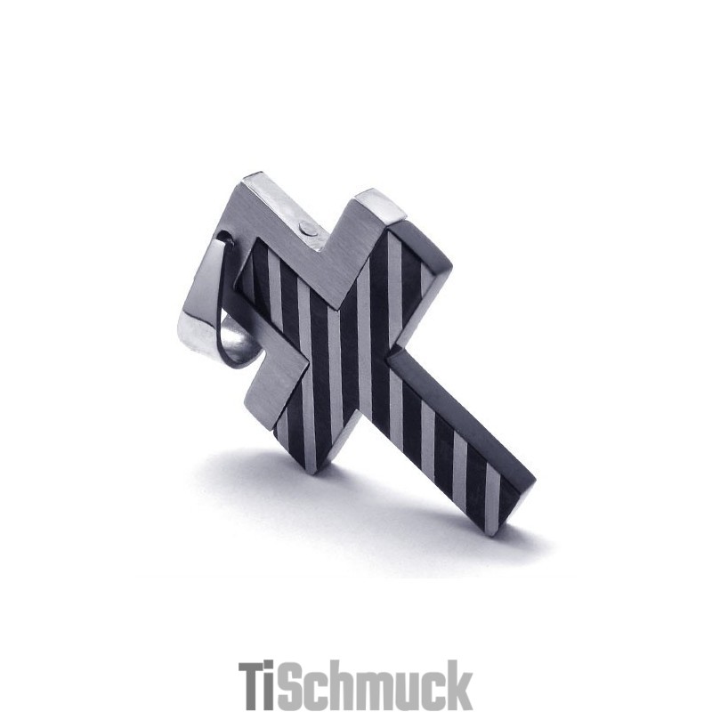 Neuer Stil Webkreuz Titan Anhänger