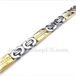 Herren Titan-Gold-Armband