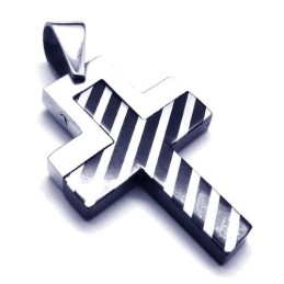 Neuer Stil Webkreuz Titan Anhänger