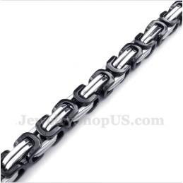 Schwarzes Titanarmband Für Herren