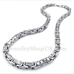 Zylinderhalskette Aus Titan Für Herren