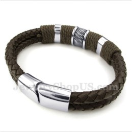 Herren Titan Lederarmband
