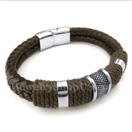Herren Titan Lederarmband