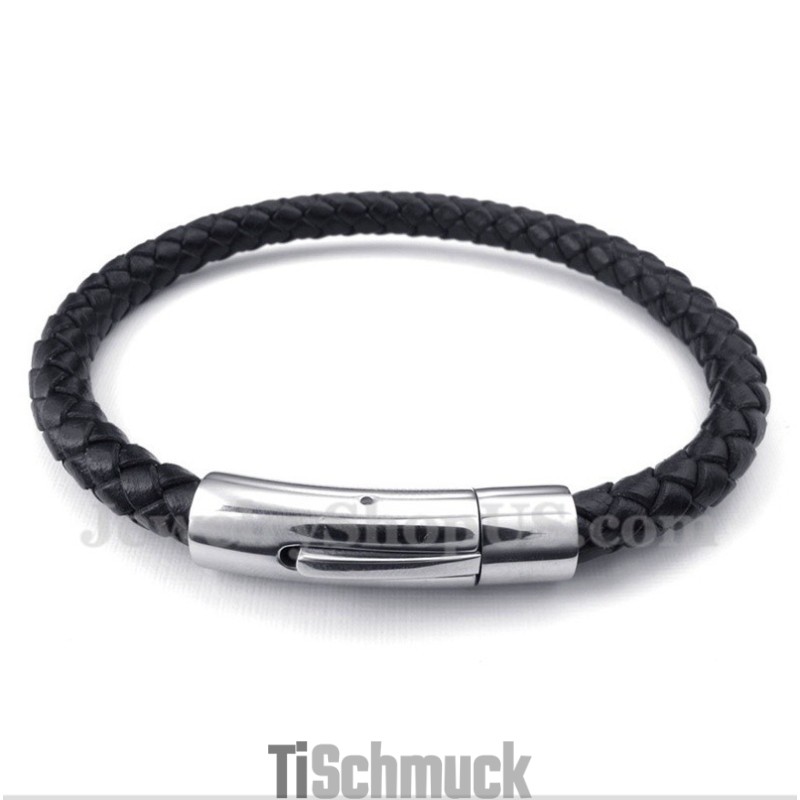 Herren Titan Lederarmband Herren Titan Lederarmband