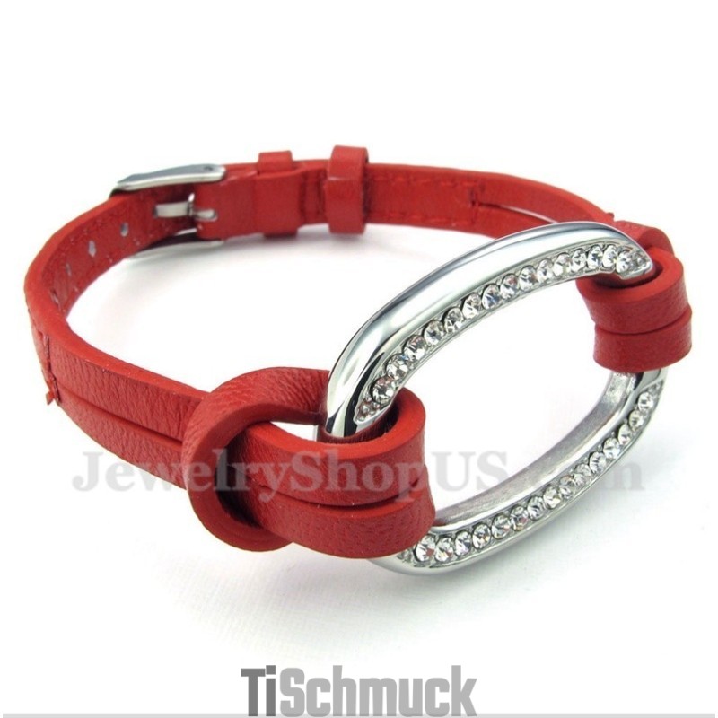 Herren Titan Lederarmband Herren Titan Lederarmband