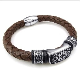 Herren Titan Lederarmband