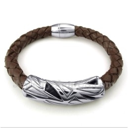 Herren Titan Lederarmband