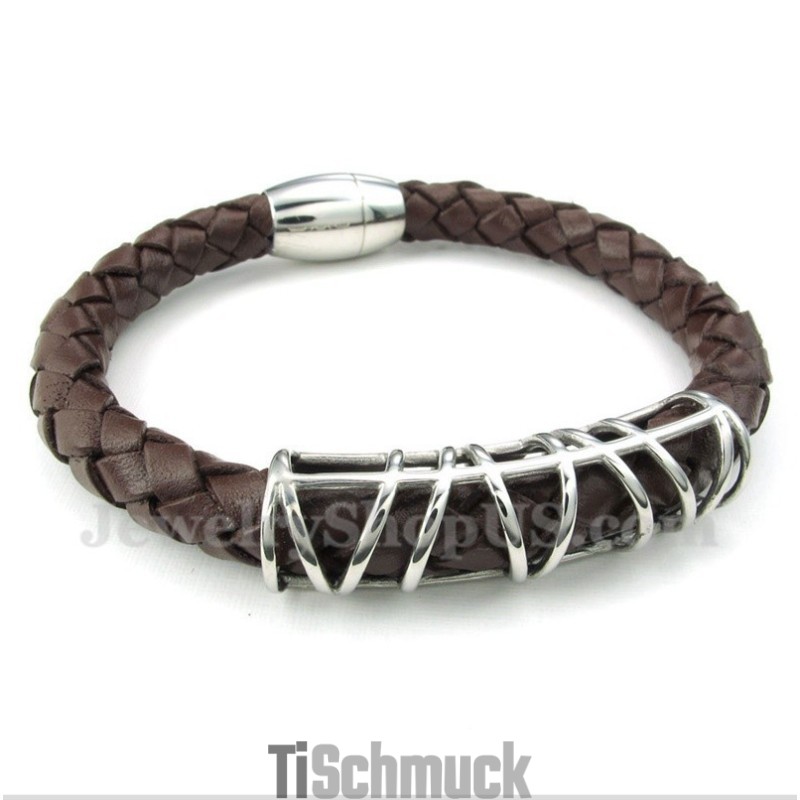 Herren Titan Lederarmband