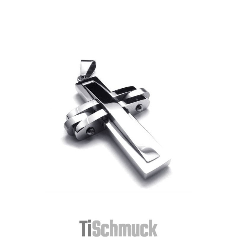 Drehbarer Kreuzanhänger Aus Titan