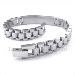 Herren Titan Armband Mit Kristall