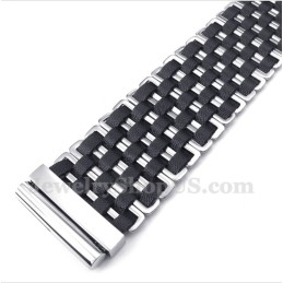 Herren Leder Titan Armband