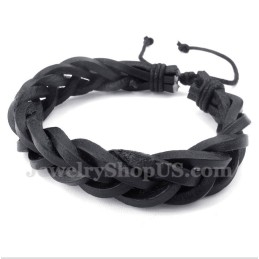 Herren Leder Titan Armband