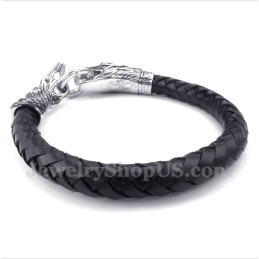 Herren Leder Titan Armband