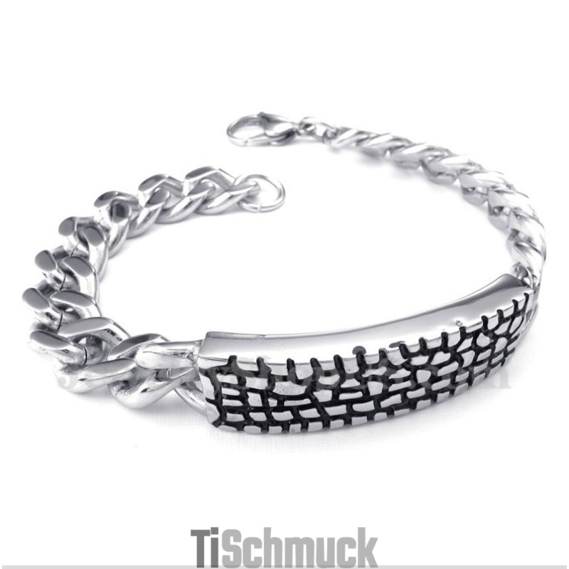 Herrenarmband Aus Titanguss Herrenarmband Aus Titanguss
