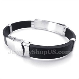 Herrenarmband Aus Titan Mit Diamanten