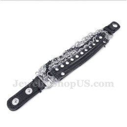 Herren Titan Lederarmband