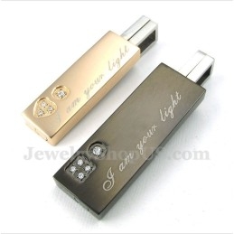 Titan-Anhänger Für Liebespaare Mit Kostenloser Kette (Ein Paar)