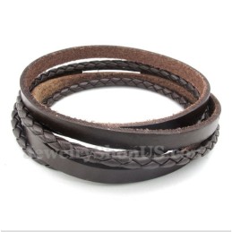 Herren Titan Lederarmband