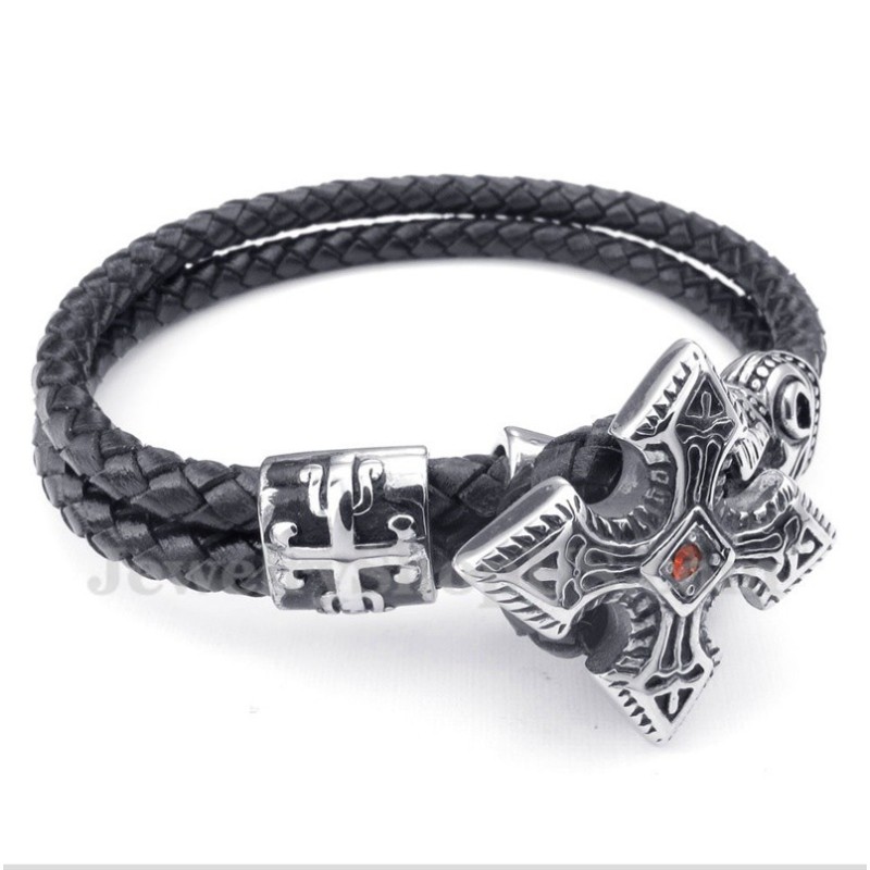 Herren Titan Lederarmband