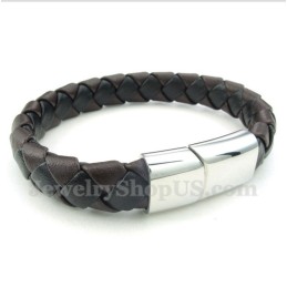 Herren Leder Titan Armband