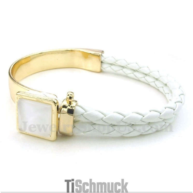 Herren Leder Titan Armband