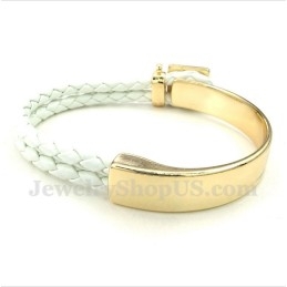 Herren Leder Titan Armband