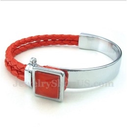 Herren Leder Titan Armband