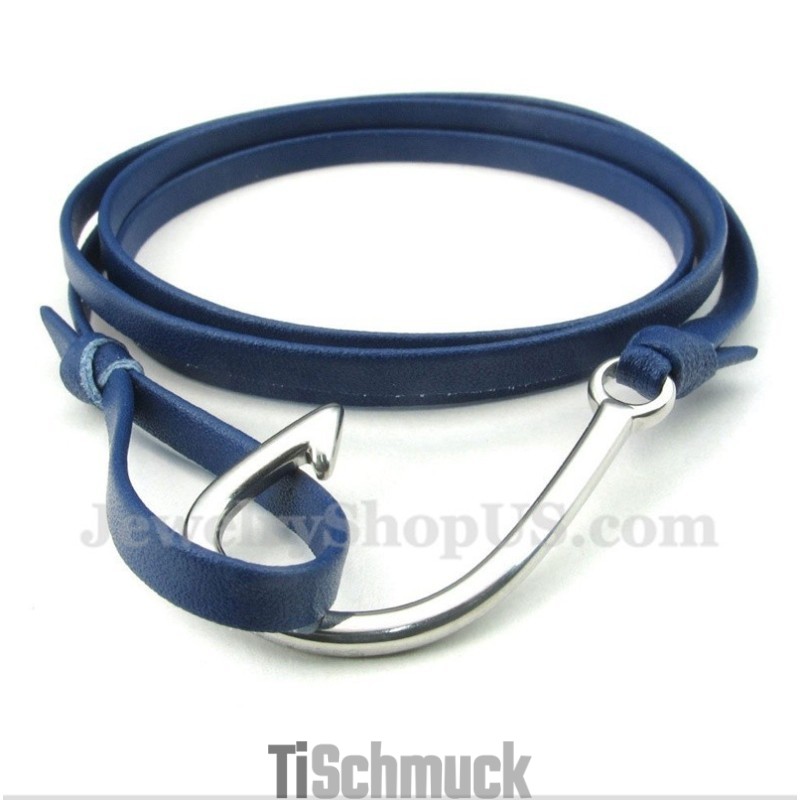 Herren Titan Lederarmband Herren Titan Lederarmband