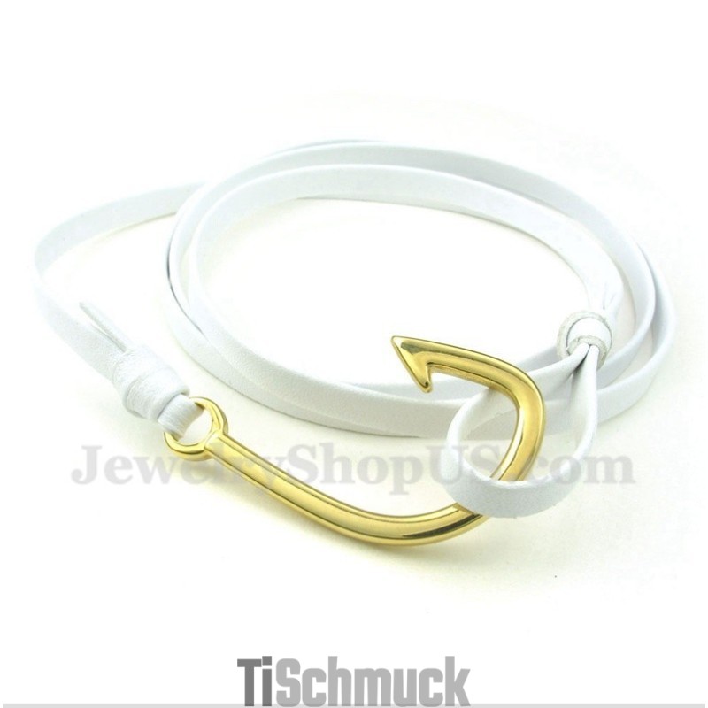 Herren Titan Lederarmband Herren Titan Lederarmband
