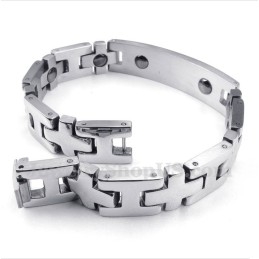 Herren-Magnetarmband Aus Titan