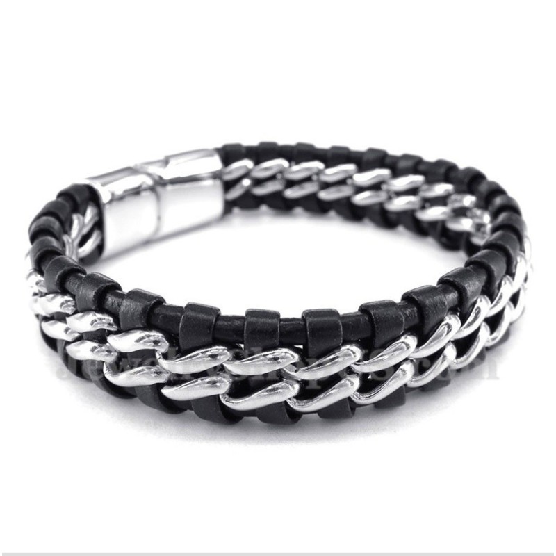 Herren Titan Lederarmband