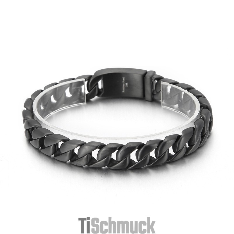 Schwarzes Titanarmband Für Herren Zu Verkaufen