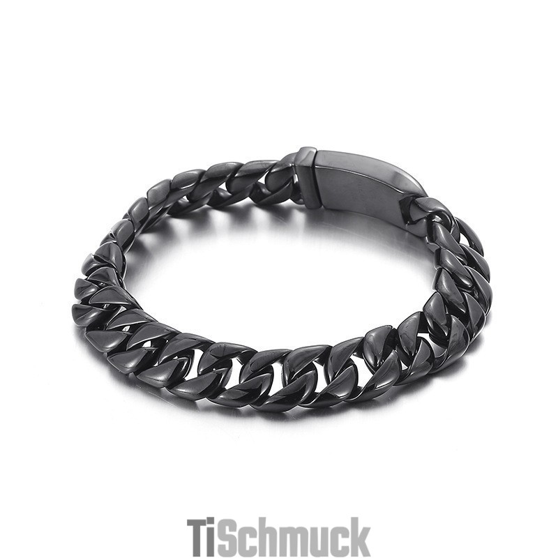 Schwarzes Titanarmband Für Herren Zu Verkaufen