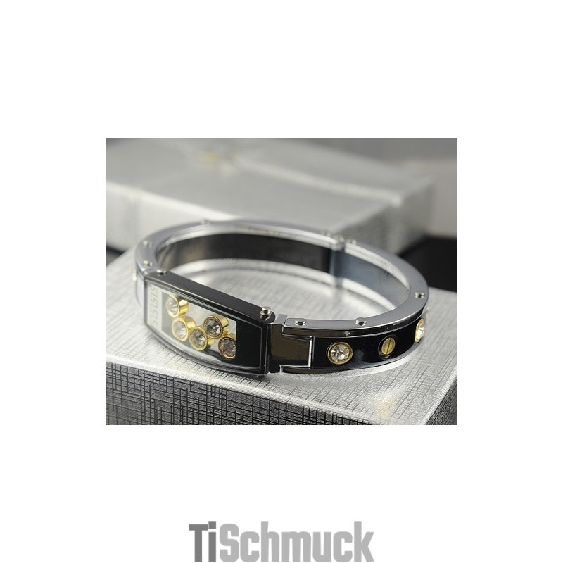 Herren Titan Diamant Armbänder