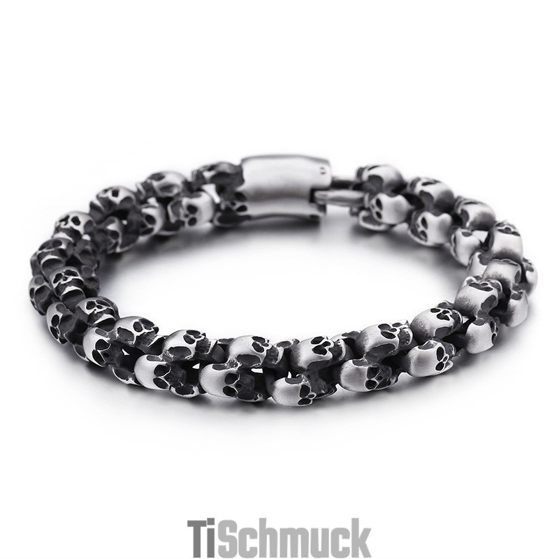 Schickes Totenkopf-Armband Schickes Totenkopf-Armband