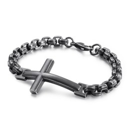 Titan Tide Herrenarmband Titan Herren Kreuz Quadrat Armband Tide Herren Accessoires