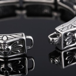 Cast Vintage Schmuck Trendy Chic Wind Spitze Schädel Männlichen Armbänder