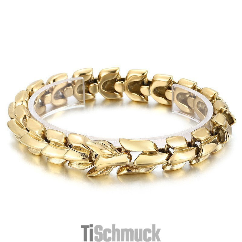Cooles Vakuumbeschichtetes Mehrfarbiges Titanarmband Für Herren Cooles Vakuumbeschichtetes Mehrfarbiges Titanarmband Für Herren