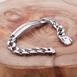 Titan-Kreuz Mit Diamanten Armband Für Männer Titan Vintage Schmuck