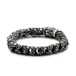Titan Totenkopf Armband Schickes Biker Geister Armband Titan Schmuck