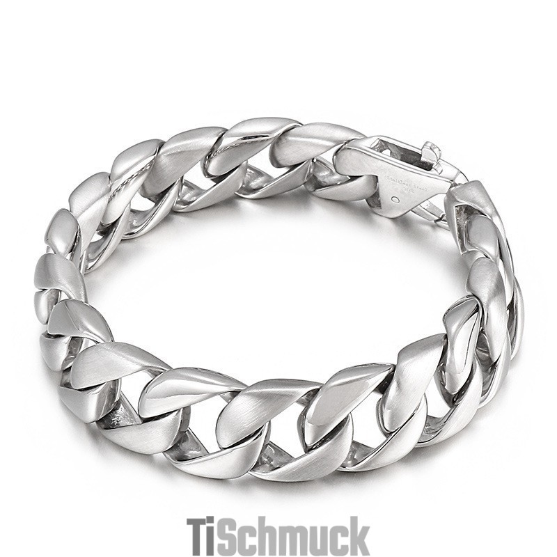 Titan Schwarz Herren Armband Herren Kette Titan Schwarz Herren Armband Herren Kette
