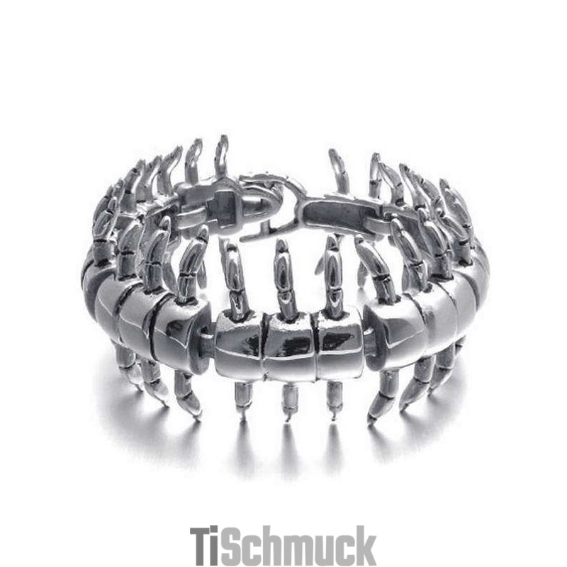 Herrenarmband Titan Zoo Tausendfüßler Armband